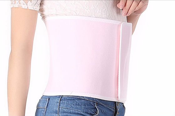 CHINA Elastischer Stoff-schützen materielle Postpartum Bauchgurt-Rosa-Farbe für Taille fournisseur