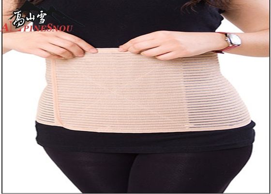 CHINA Fischen Sie Breathable Postpartum Abdominal- Gurt-elastisches Band Brown/Weiß fournisseur