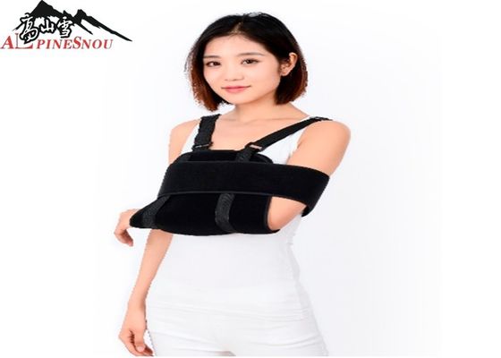 CHINA Orthopädie-Schulter-Stützklammer-postoperativer Arm-Riemen-Breathable schwarze Farbe fournisseur
