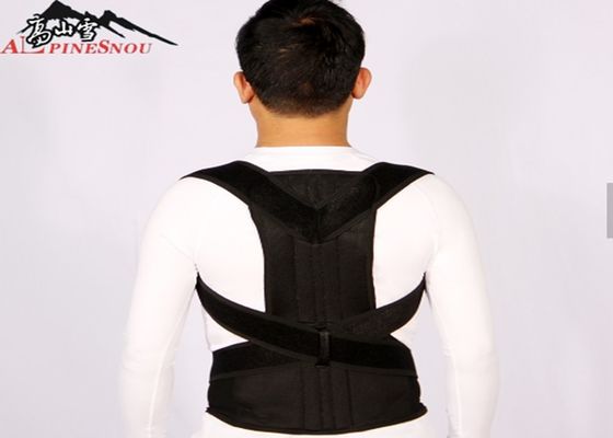 CHINA Hintere Lage-Korrektor-Klammer-Stützgurte für die obere Rückenschmerzen-Entlastung mit veränderbarer Länge mit Taillen-Stützbreiten Bügeln fournisseur