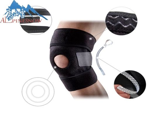CHINA Sport-Badminton-Knie-Stützverband-Basketball/laufende Breathable elastische mechanische Kniestütze fournisseur