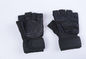 Turnhallen-Sport-Schutzausrüstungs-/halb Finger-Handschuh für Dummkopf-Übungs-Gewichtheben fournisseur