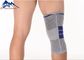 Kreisgewebe-Kniescheibe-Ärmel-Silikon-Sport-Gummiband gestrickte Knie-Unterstützung des knit-3D für laufenden Basketball fournisseur