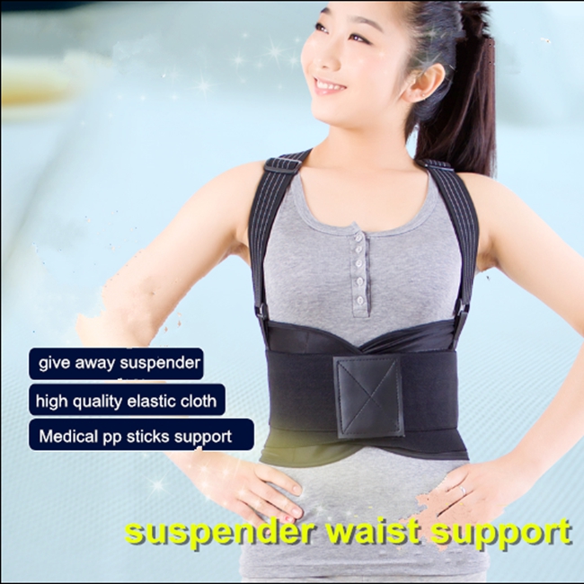 Schwarze Breathable Sport-verstellbare Entlastungs-Taillen-Druck-Schmerz-lumbaler Taillen-Rückseiten-Stützgurt