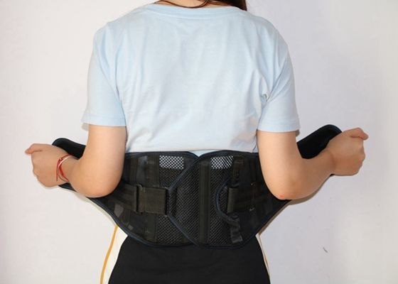 CHINA Schwarzer Maschen-Stoff-Breathable Taillen-Stützgurt für Rückenschmerzen-Taillen-Trainer-Taillen-Unterstützung fournisseur