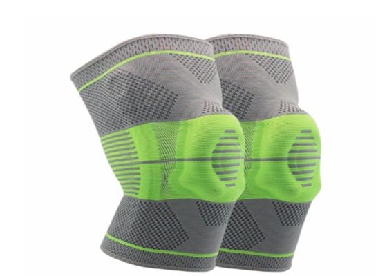 CHINA Strickende flache des Sport-3D elastische Breathable Farbe Knie-der Unterstützungst besonders angefertigt fournisseur